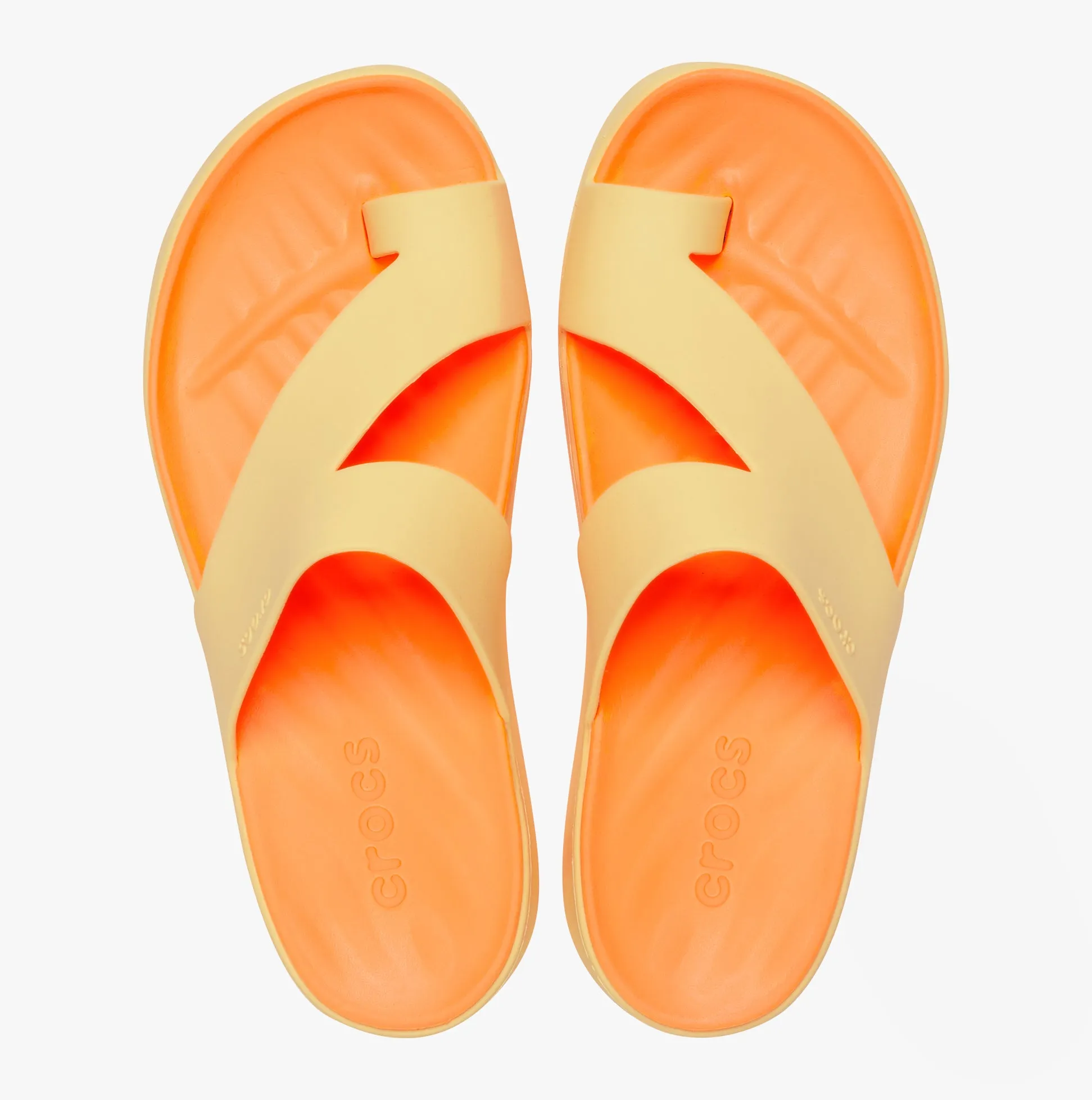210834-78Z GETAWAY PLATFORM TOE LOOP Womens Sandals Golden Hour