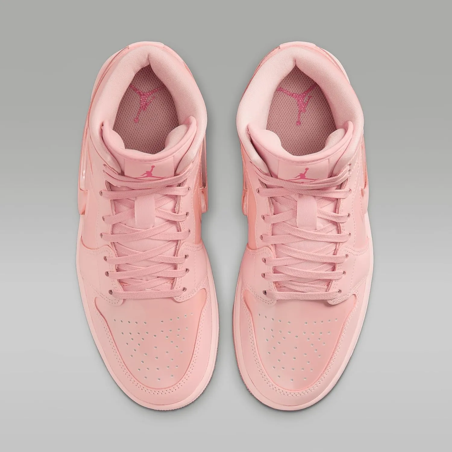 Air Jordan 1 Mid SE Women's Shoes (HF3173-600, Washed Coral/Pink Salt)
