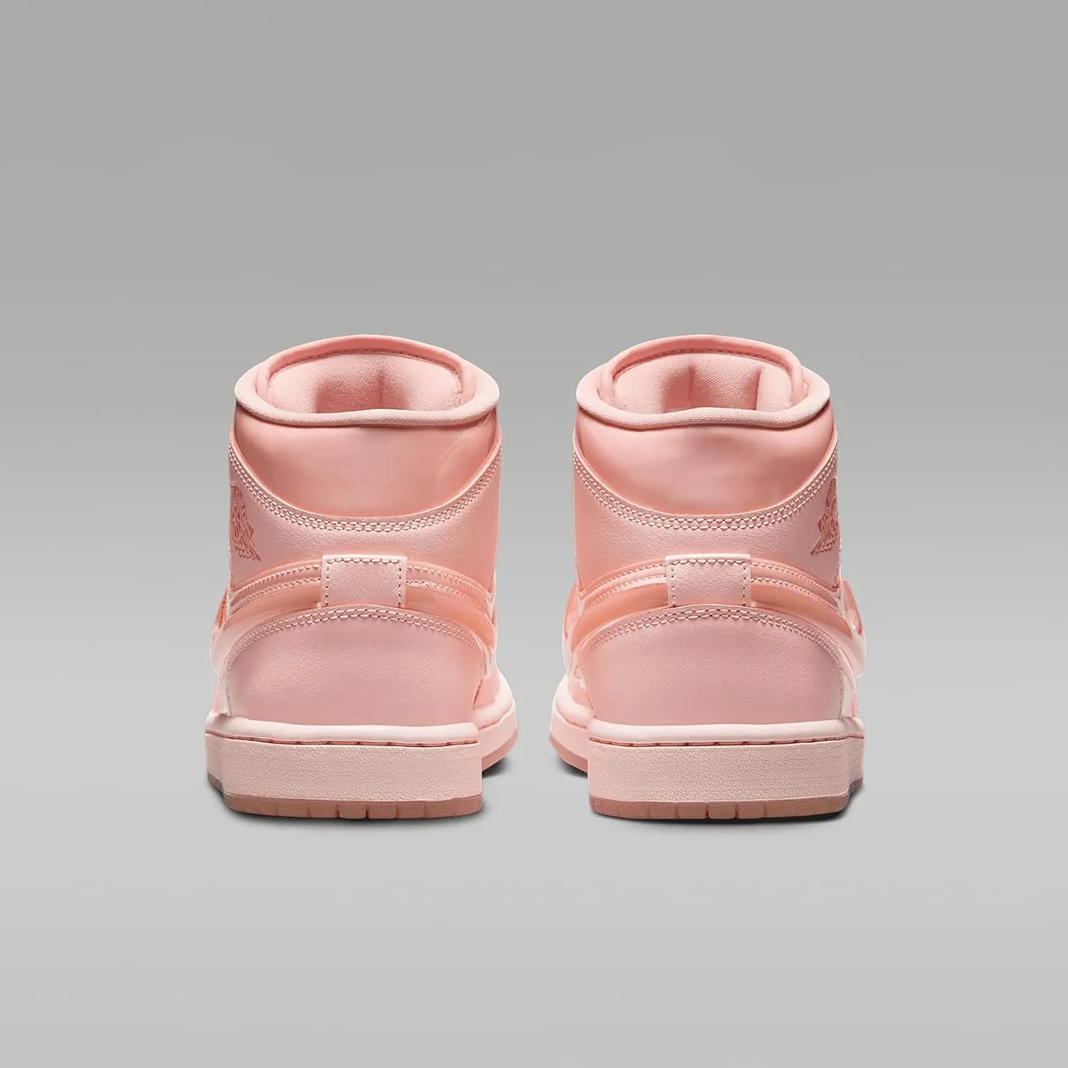 Air Jordan 1 Mid SE Women's Shoes (HF3173-600, Washed Coral/Pink Salt)