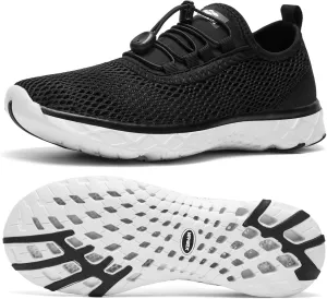 ALEADER Men's Stylish Water Shoes, Quick-Dry Xdrain Water Sneakers, Lightweight & Comfort Footed