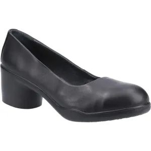 Amblers Safety Women's AS607 Brigitte Ladies Safety Court Shoe in Black