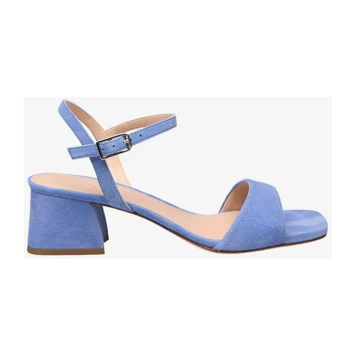 Ankle Strap Block Heel Shoe