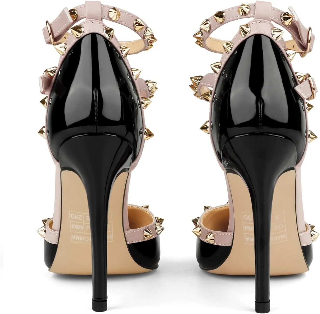 Ankle Strap Heels for Women Stilettos Pumps