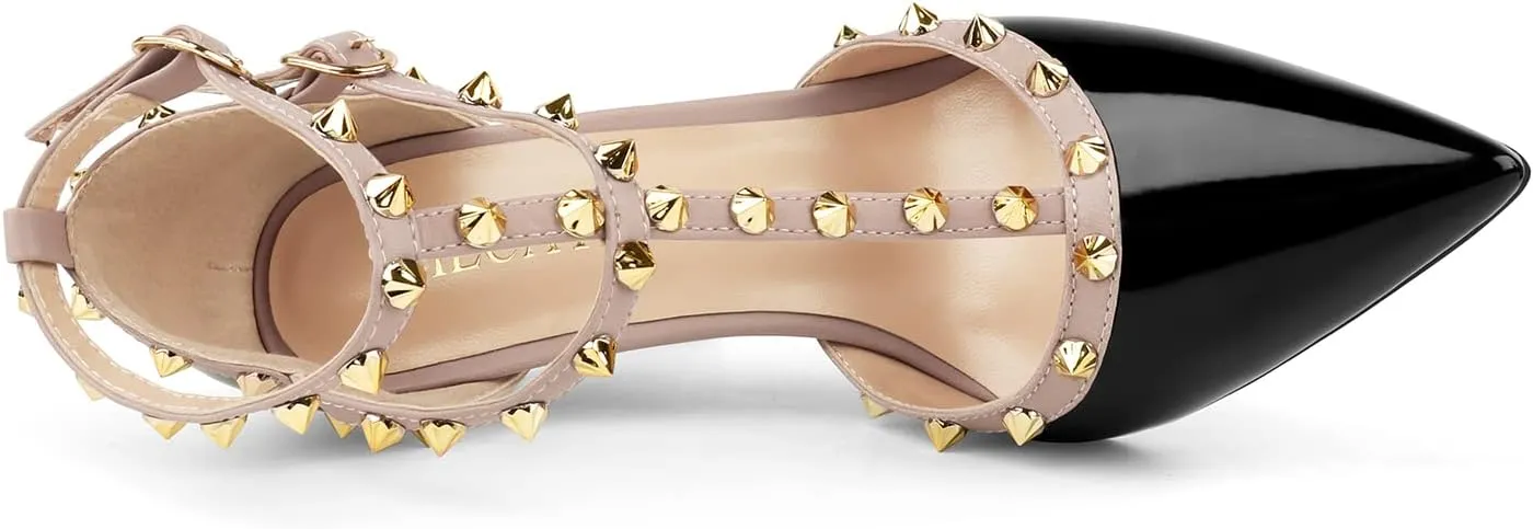 Ankle Strap Heels for Women Stilettos Pumps