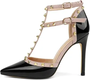 Ankle Strap Heels for Women Stilettos Pumps