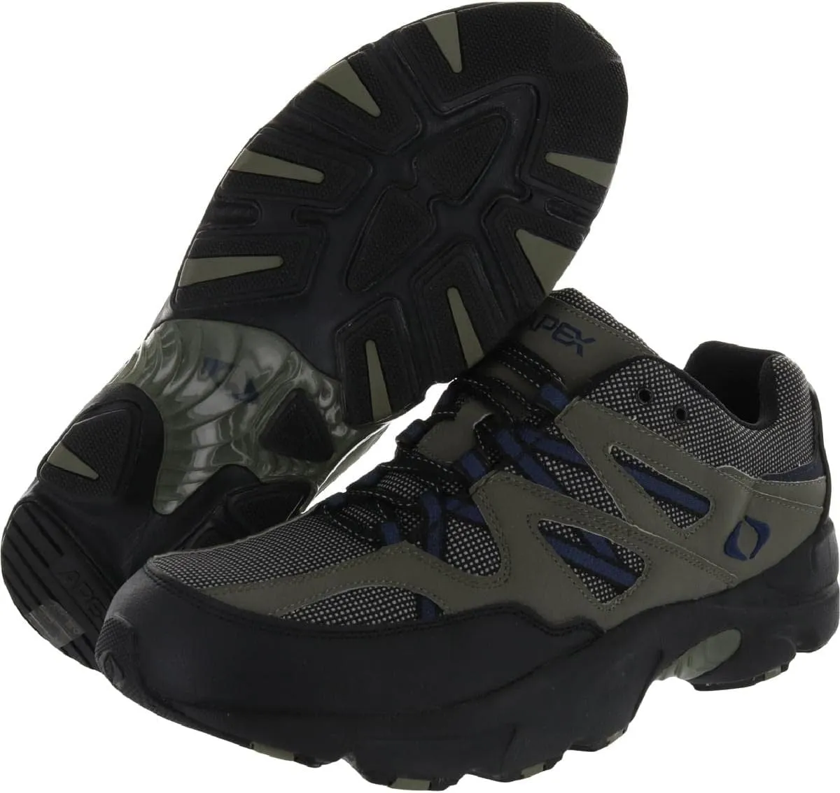 Apex Men's Sierra Trail Runner Grey Hiking Shoe