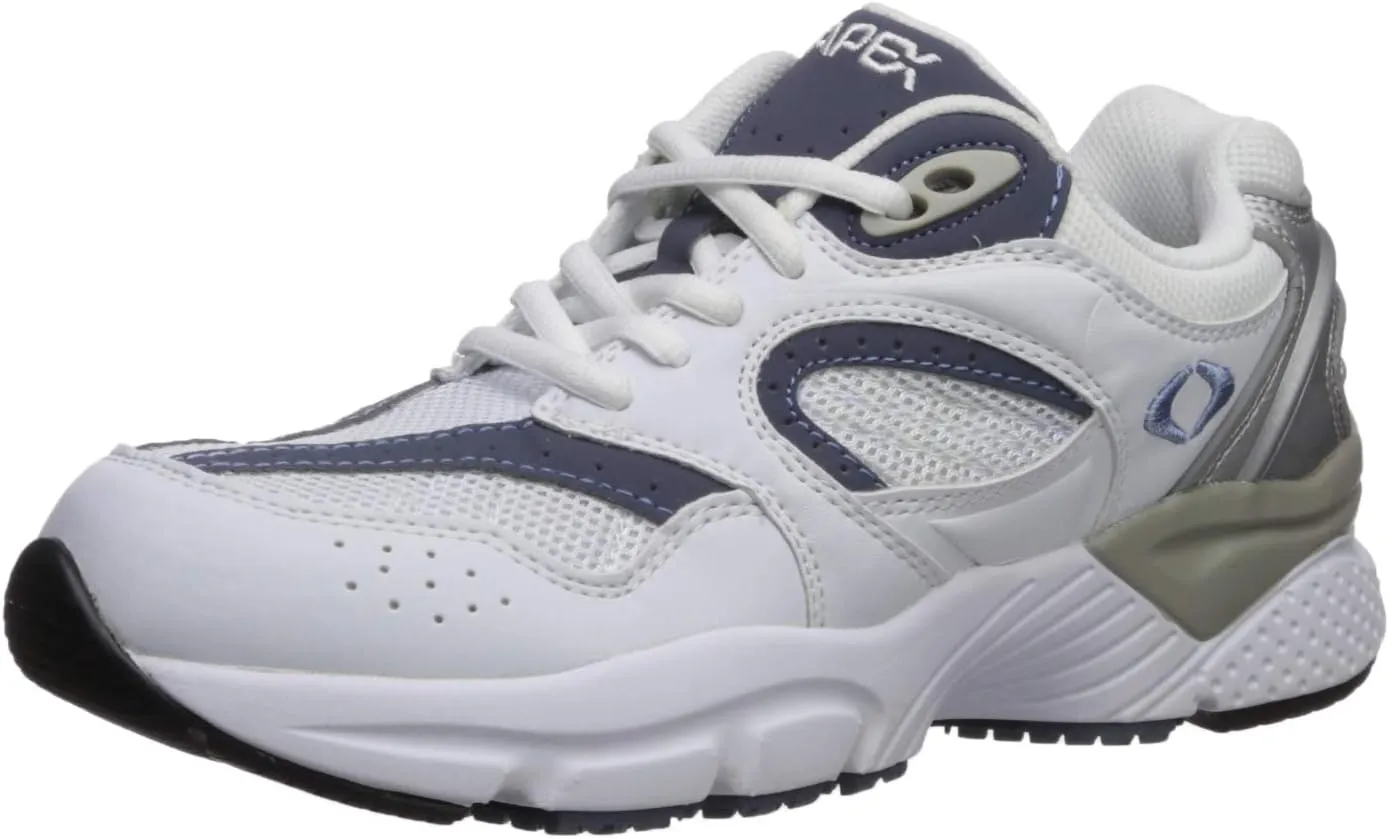 Apex X521 Women's Boss Runner - White/Periwinkle White - 8.5 W