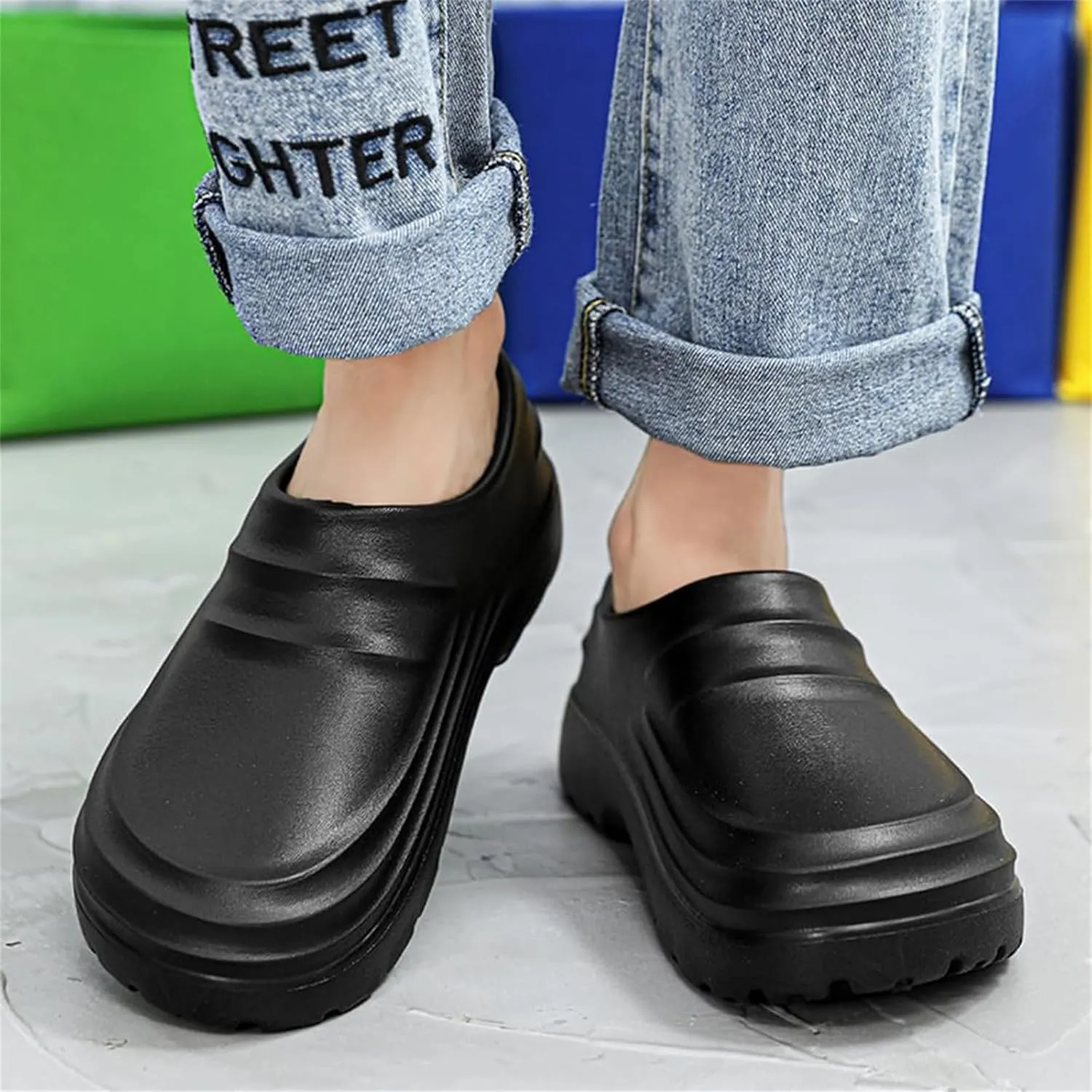 Armadillo Clogs Nurse Shoes for Women Men Comfortable Non Slip Work Shoes, Oil Resistant Chef Shoe Wide Waterproof Nursing Shoe, Ideal for Healthcare Kitchen Food Service Garden Unisex