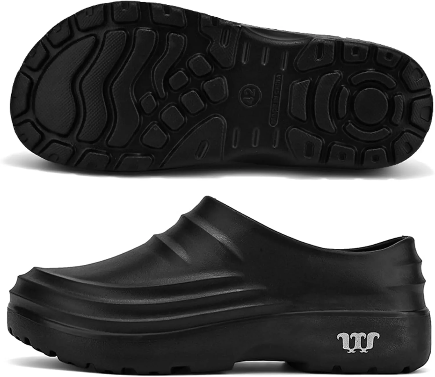 Armadillo Clogs Nurse Shoes for Women Men Comfortable Non Slip Work Shoes, Oil Resistant Chef Shoe Wide Waterproof Nursing Shoe, Ideal for Healthcare Kitchen Food Service Garden Unisex