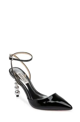 Badgley Mischka Women's Indie II Pump, Black, 8