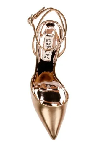 Badgley Mischka Women's Indie II Pump, Black, 8