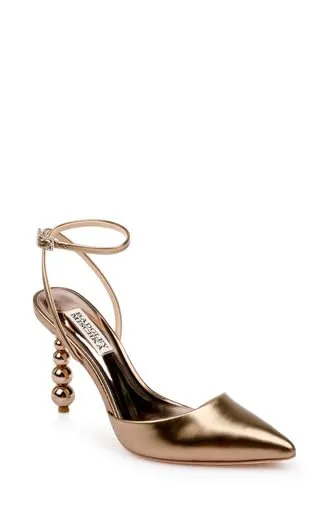Badgley Mischka Women's Indie II Pump, Black, 8