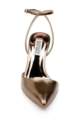 Badgley Mischka Women's Indie II Pump, Black, 8