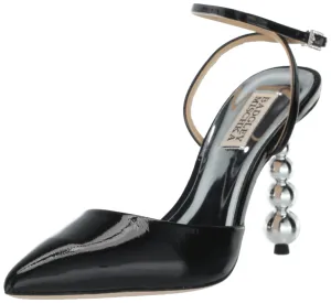 Badgley Mischka Women's Indie II Pump, Black, 8