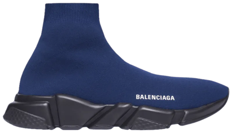 Balenciaga Speed Trainer High 'Dark Navy