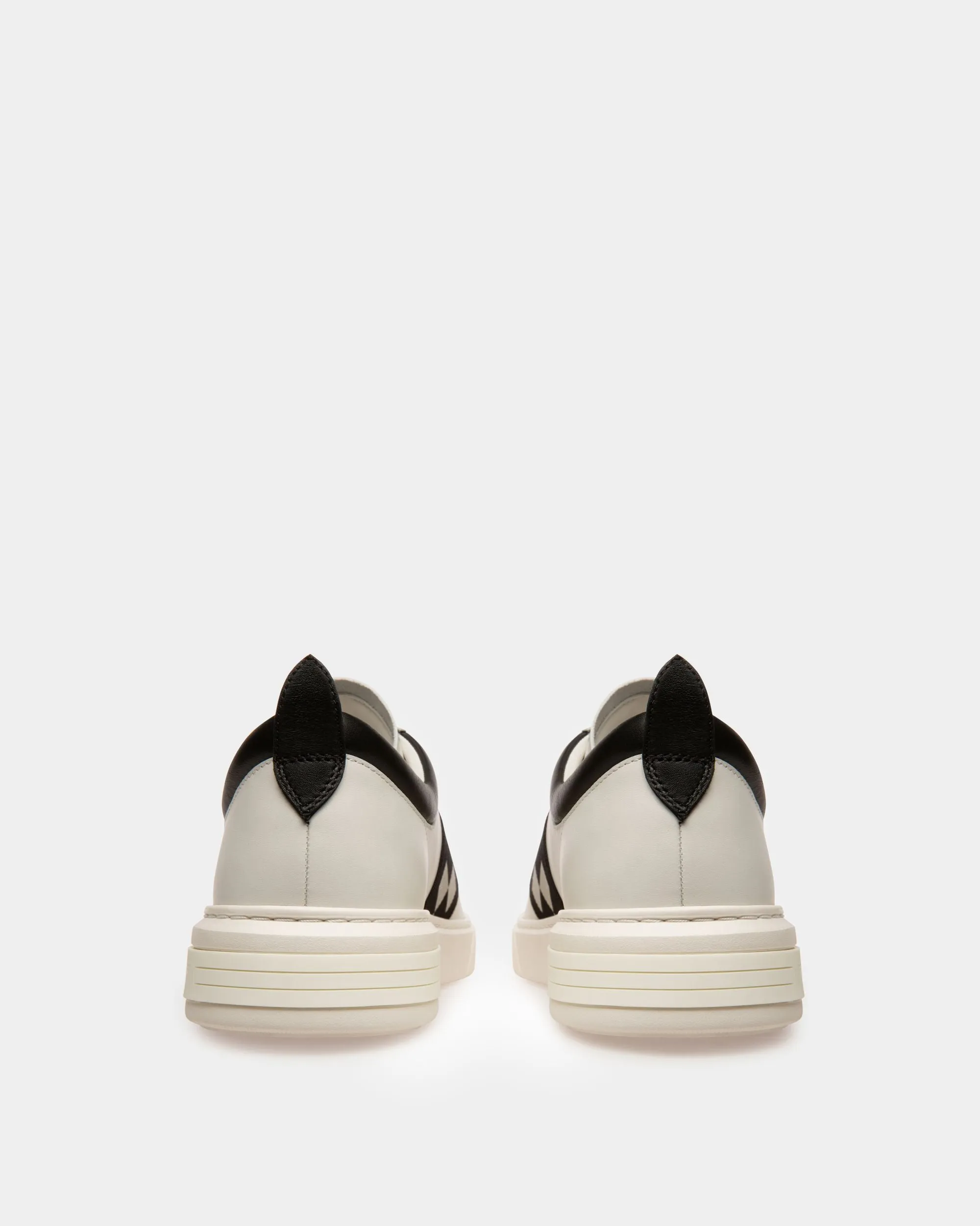 Bally Lift Sneaker In White Leather