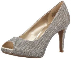 Bandolino Footwear Women's Rainaa Pump, Gold Glamour, 8