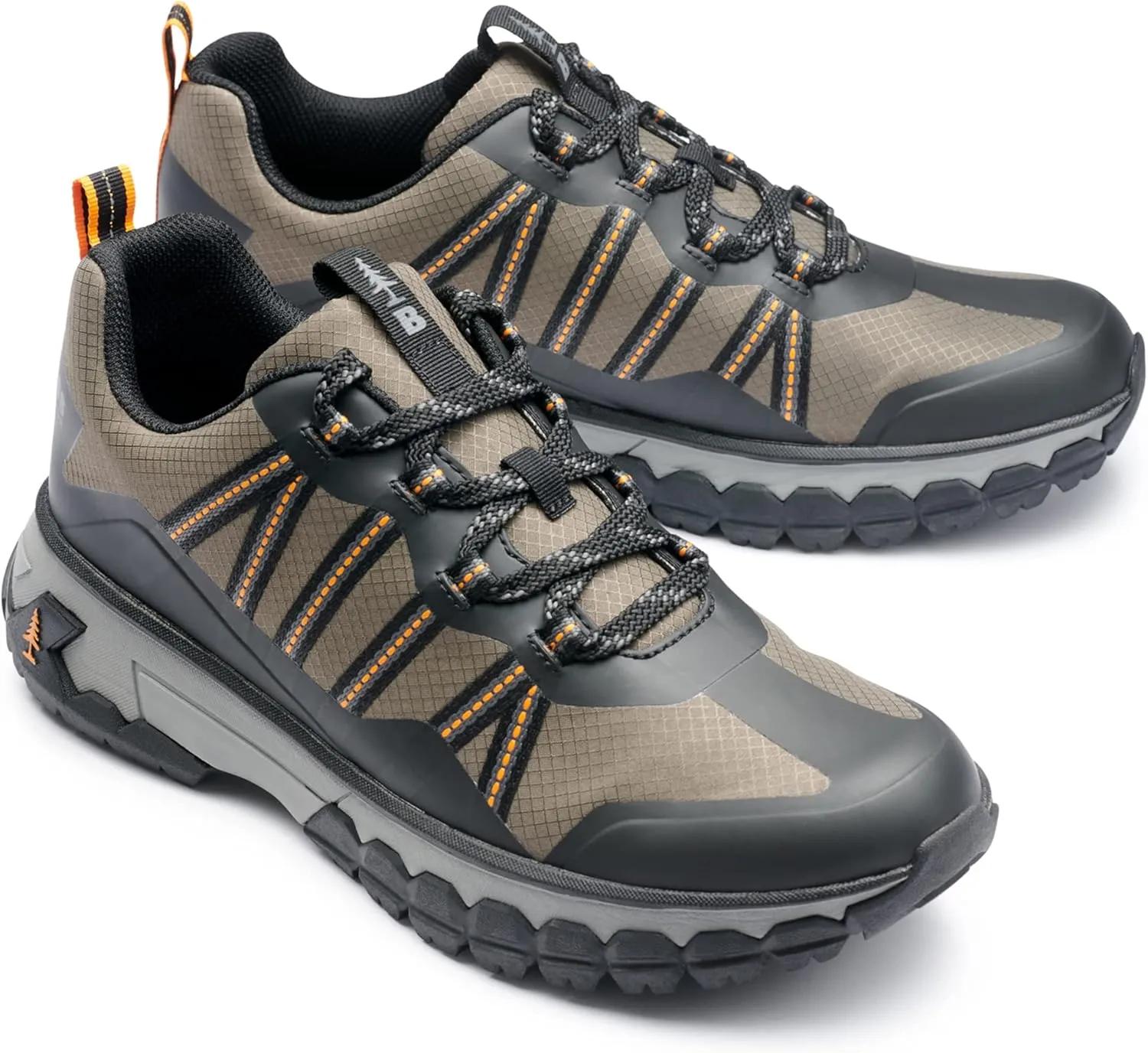 BASS OUTDOOR Men's Peak Webbing Hiker L Hiking Shoe