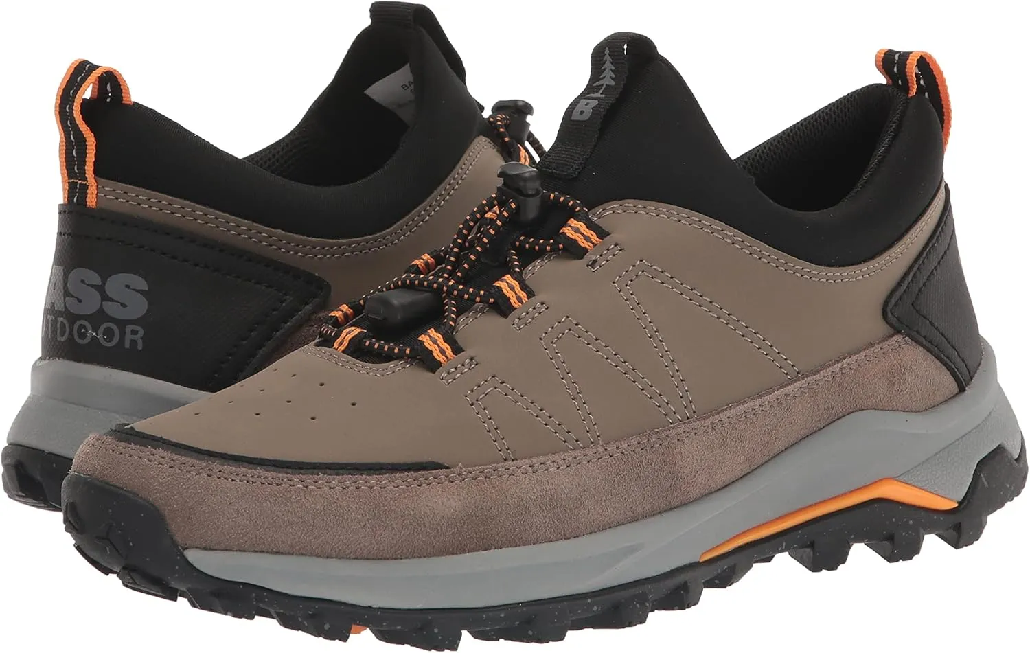 BASS OUTDOOR Men's Trek Stretch Hiker Hiking Shoe