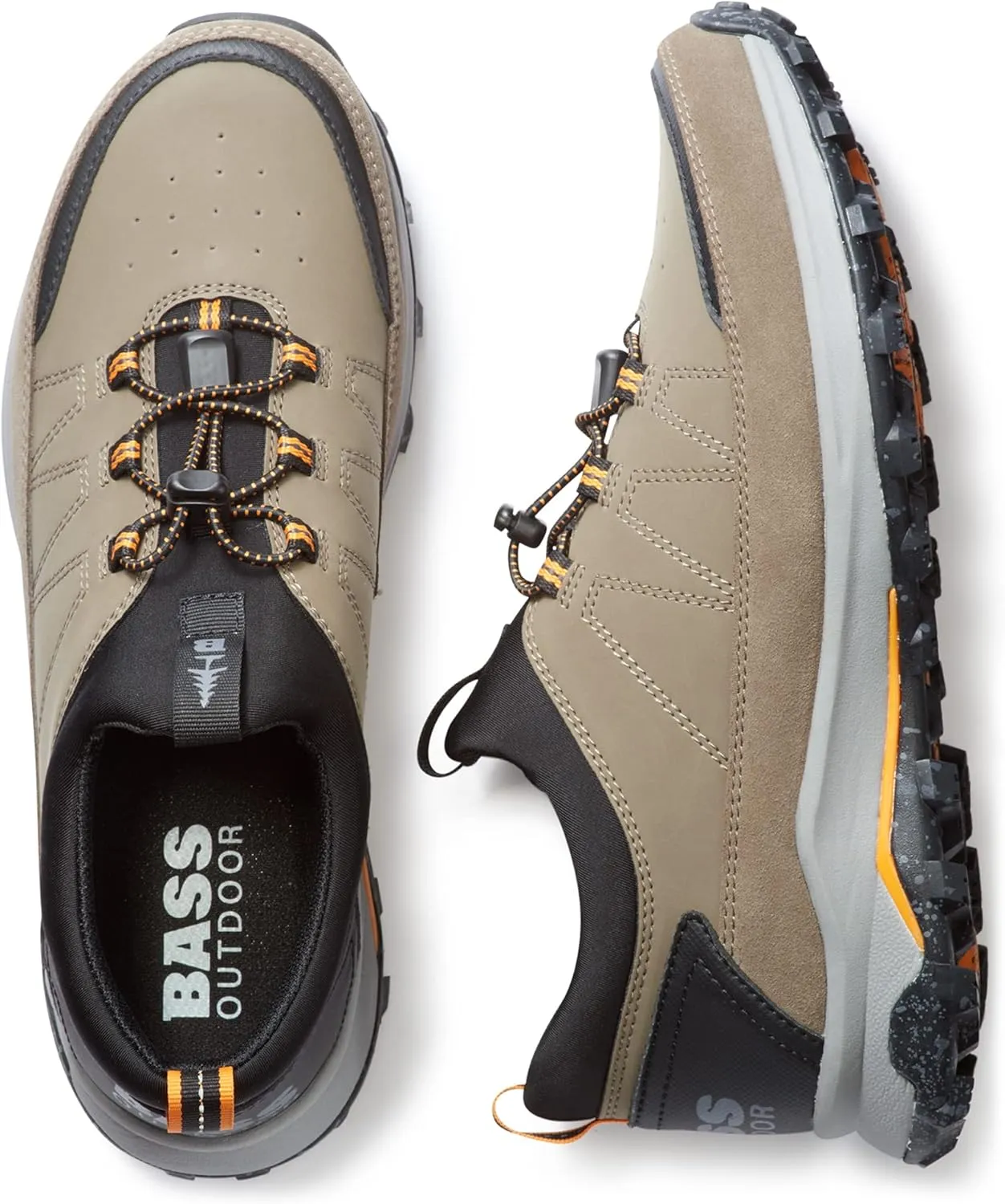 BASS OUTDOOR Men's Trek Stretch Hiker Hiking Shoe