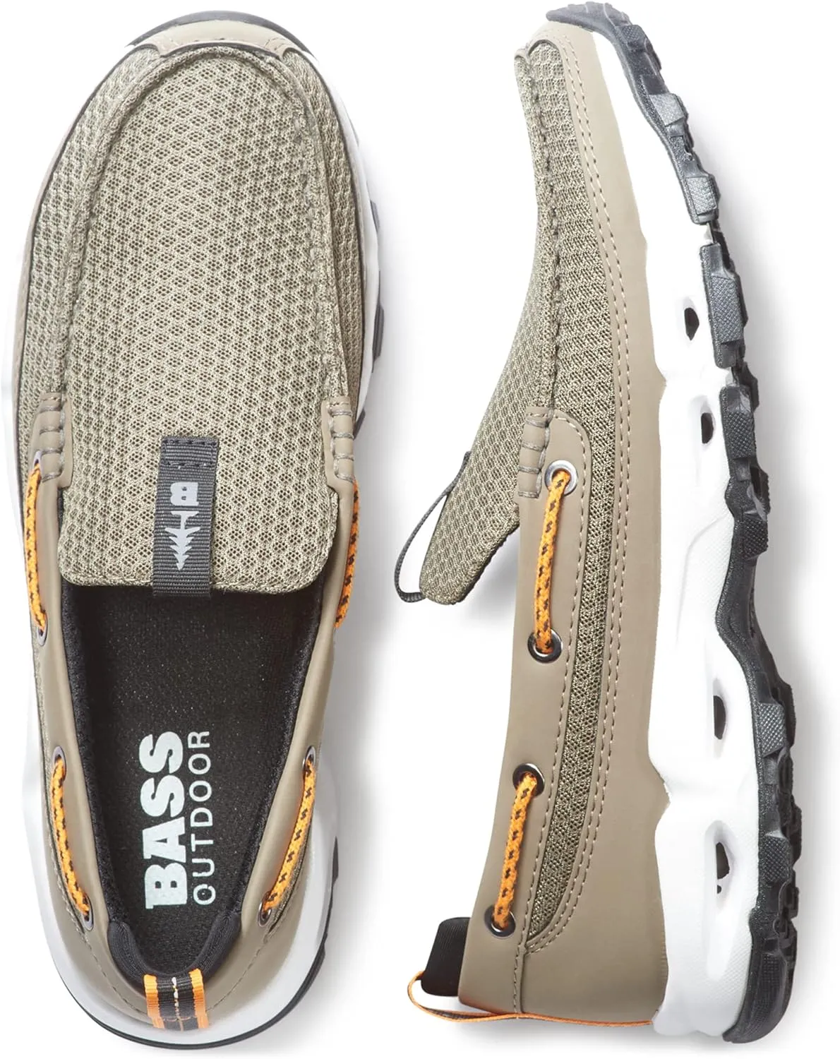 BASS OUTDOOR Men's Water Resistant Aqua Deck Shoe