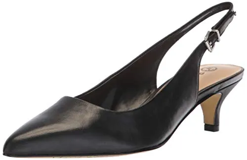 Bella Vita Women's Scarlett Pump, Black LEA, 10 W US