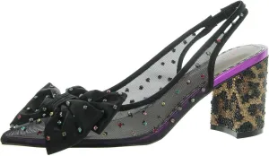 Betsey Johnson Women's Dafney Pump, Leopard Multi, 7