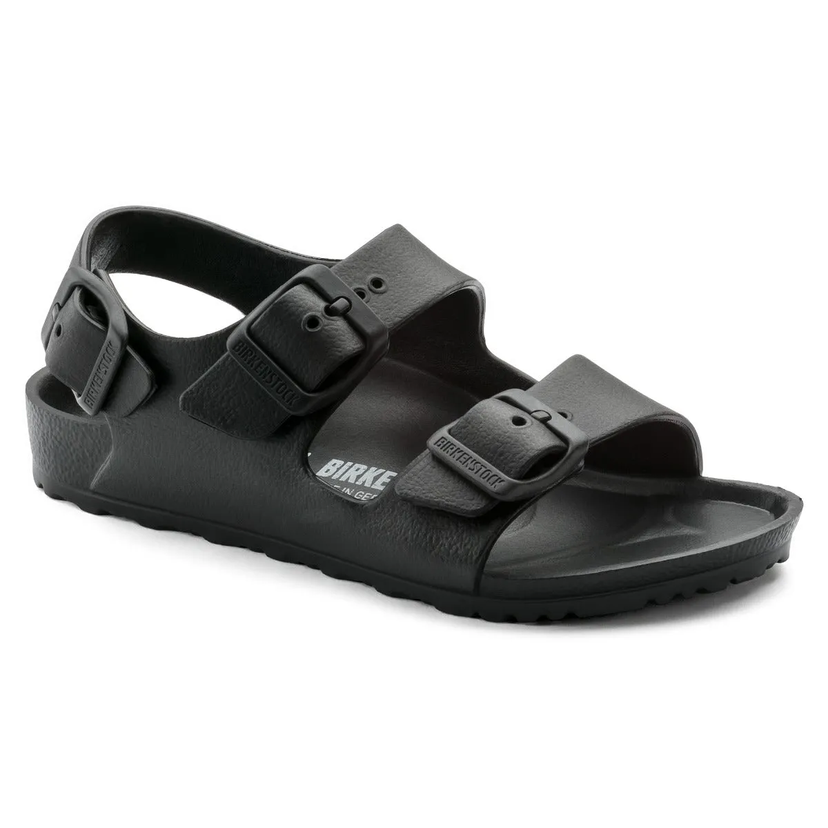 Birkenstock Black Milano Essentials Kids Sandals N1009353