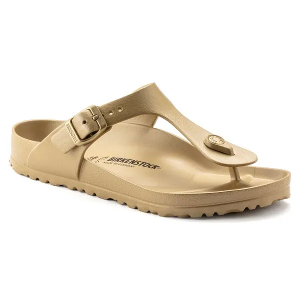 Birkenstock Glamour Gold Gizeh Essentials Women's EVA Sandals R1022423