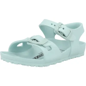 Birkenstock Rio Kids Surf Green EVA Sandals