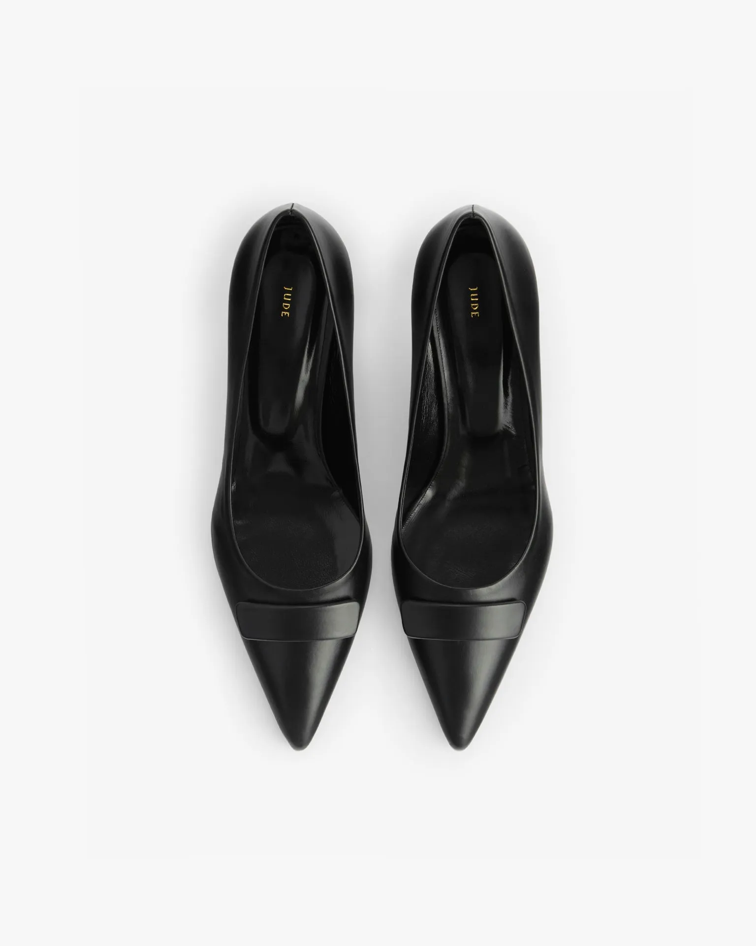 Blade Pump in Black Leather