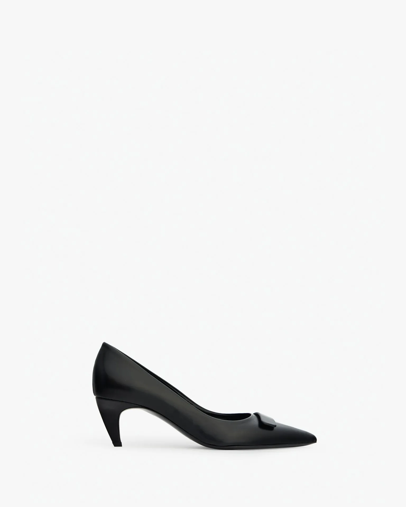 Blade Pump in Black Leather