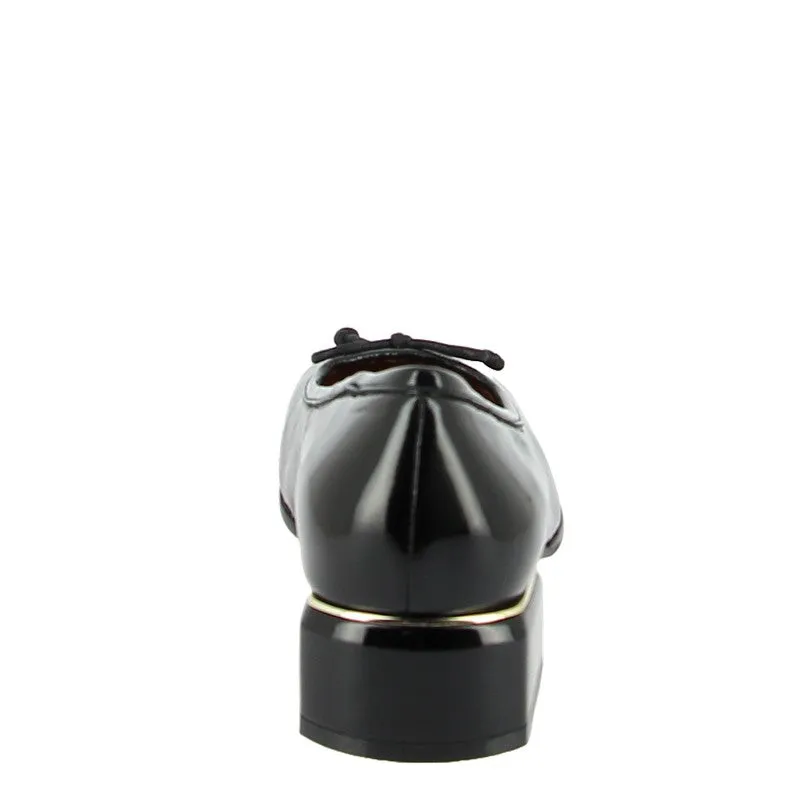 Bresley Albane Black Pump Heel