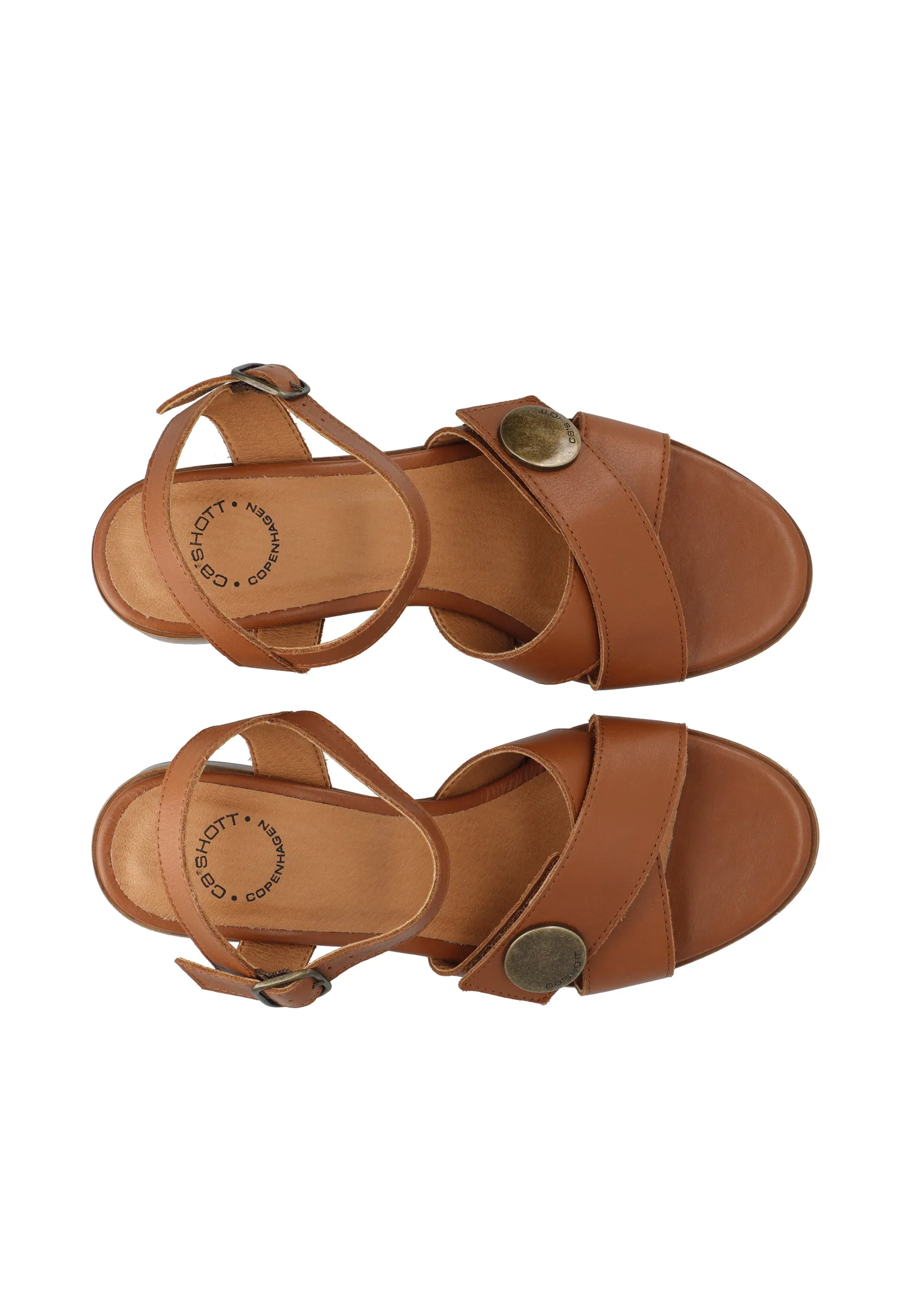 CASSTINA SANDAL - Cognac