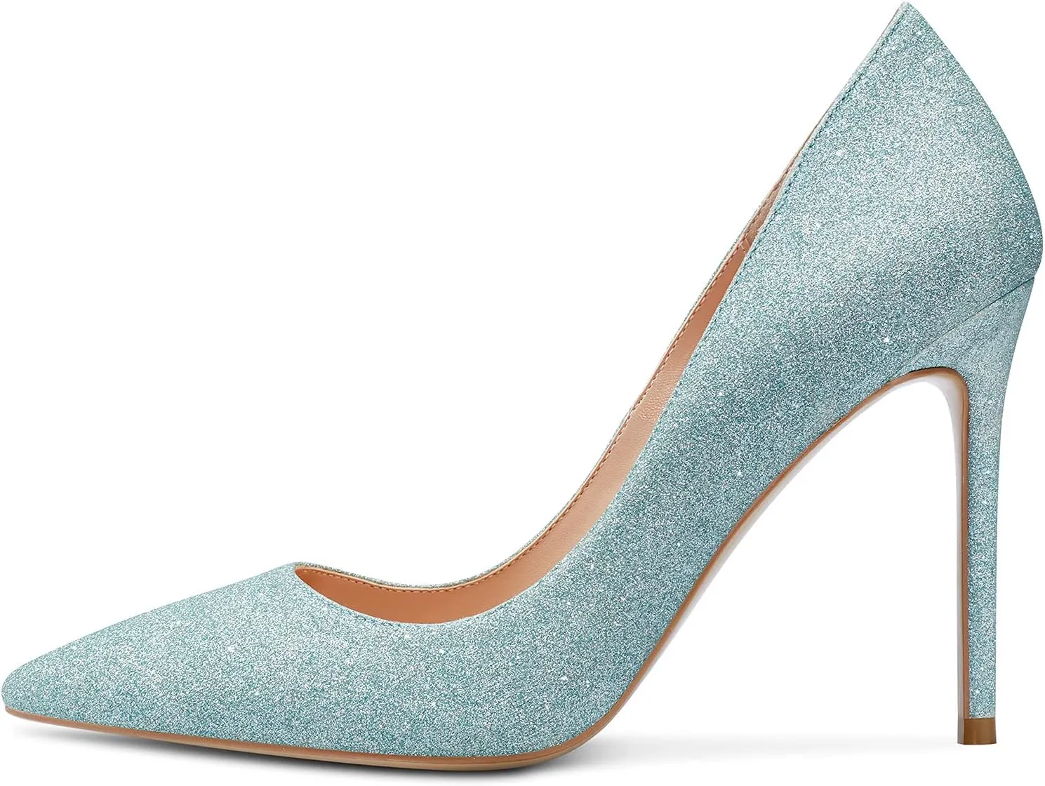 Castamere Womens High Heels Stilettos Pumps Slip-on Sexy Pointy Toe Basic Pump 10CM Heels