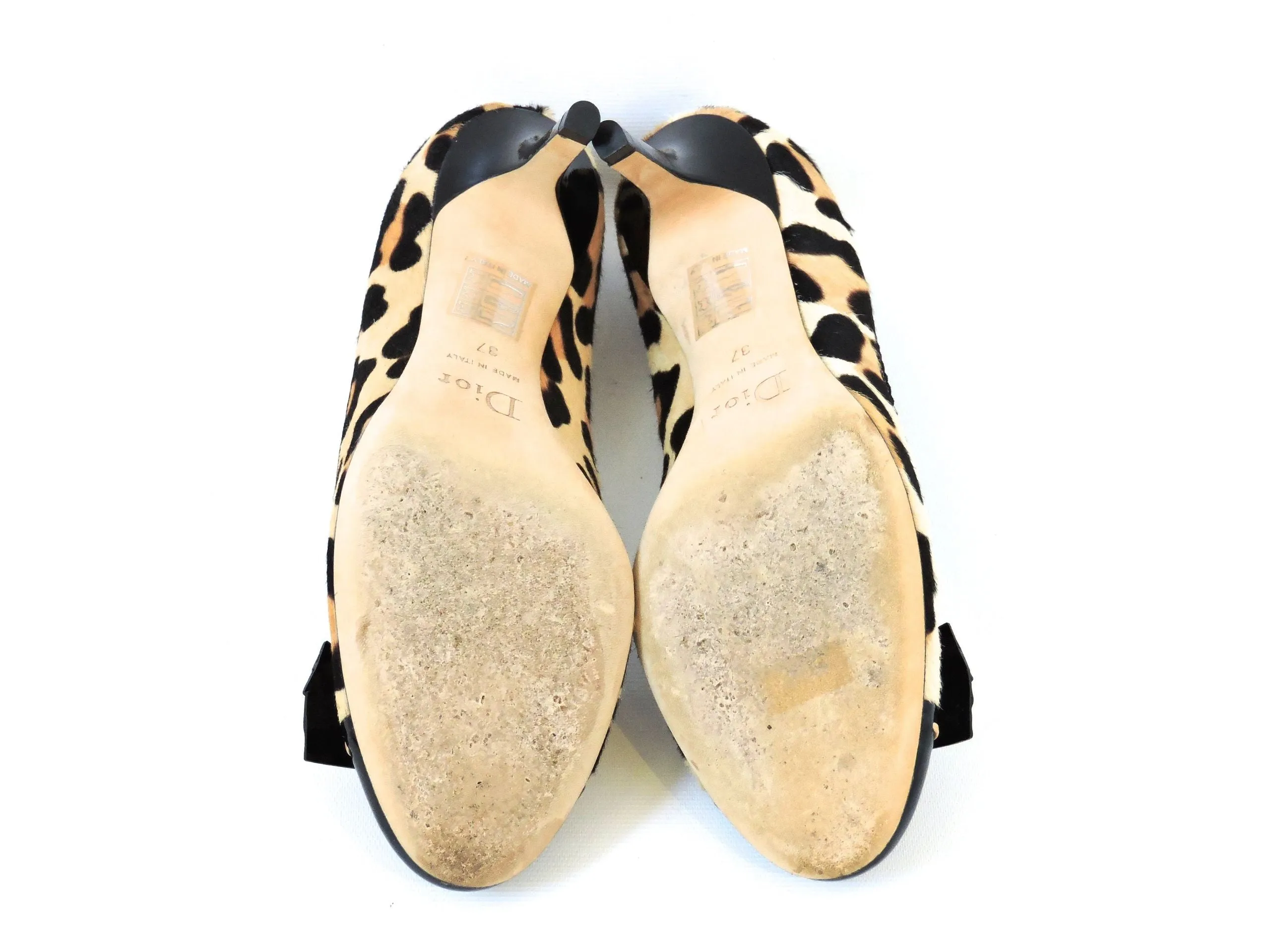 Christian Dior Ponyhair Pump Size 37 It (7 Us)