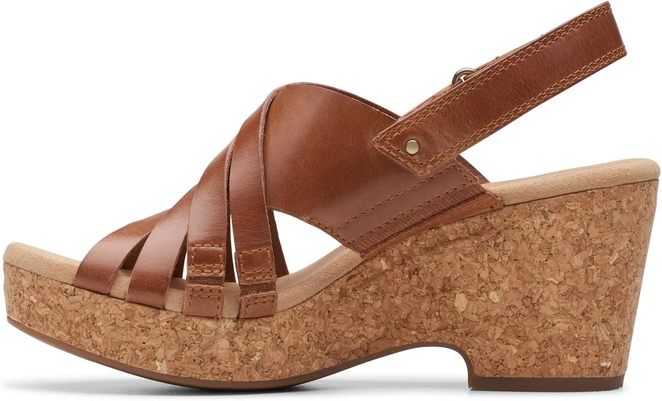 Clarks Women's Giselle Ivy Wedge Sandal