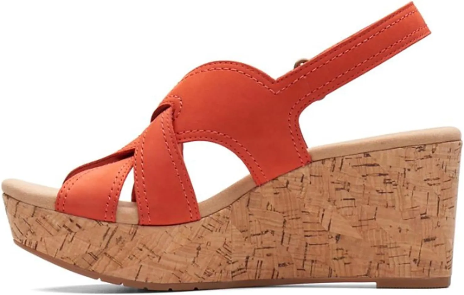 Clarks Women's Rose Erin Wedge Sandal