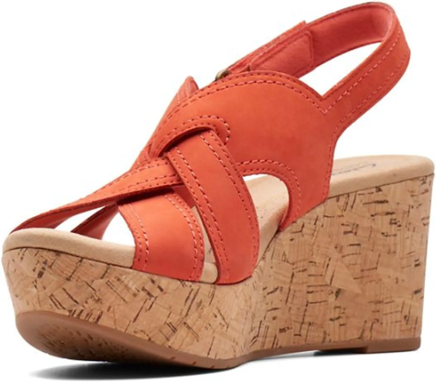 Clarks Women's Rose Erin Wedge Sandal