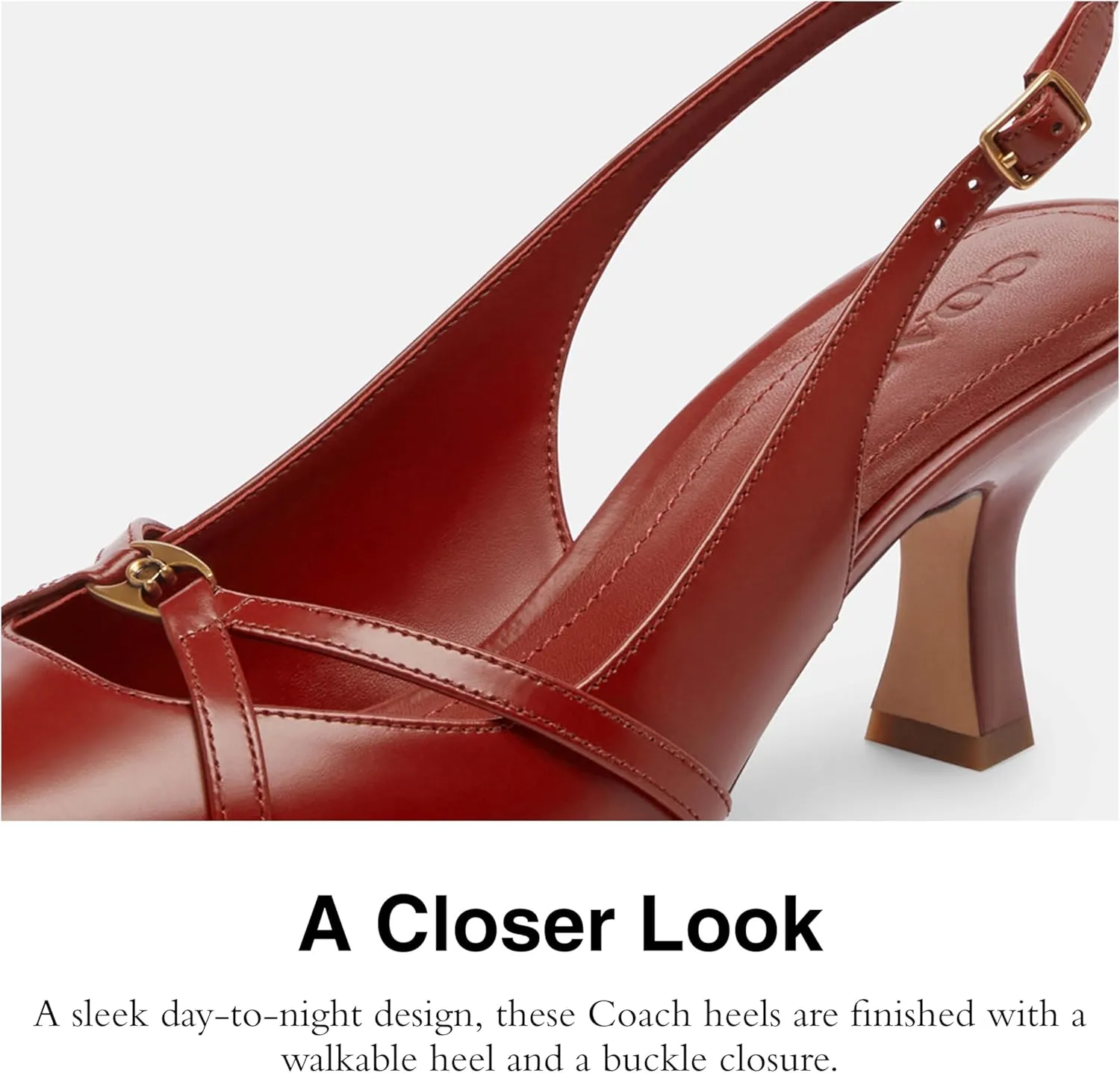 COACH Women's Rowyn Slingback Pump