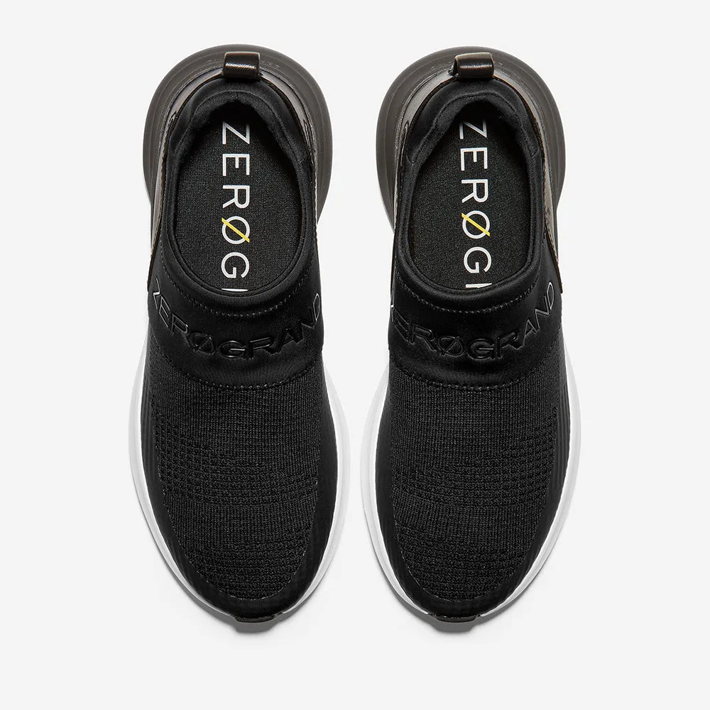 Cole Haan ZERØGRAND Stitchlite Slip On Runner Black/Black/Optic White