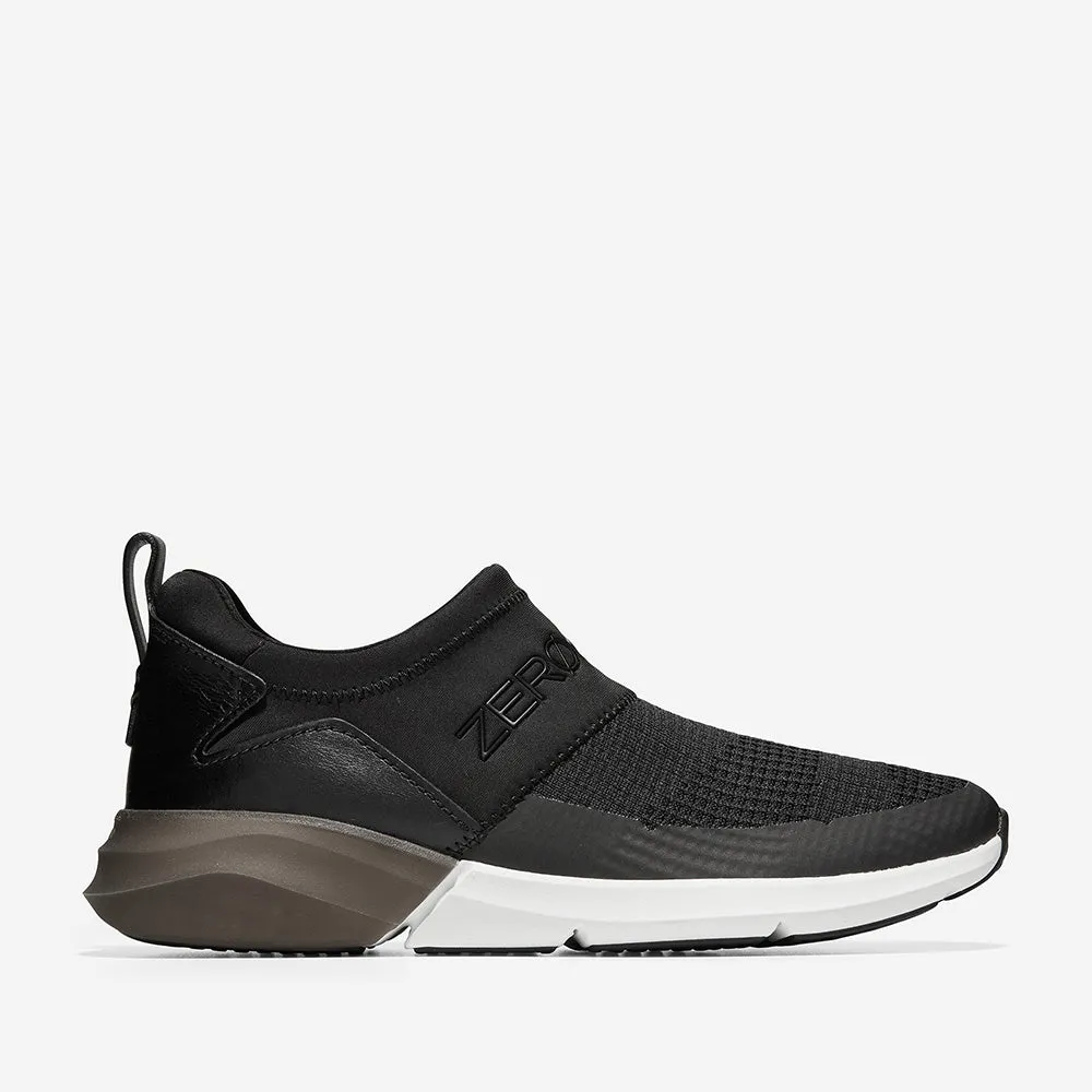 Cole Haan ZERØGRAND Stitchlite Slip On Runner Black/Black/Optic White