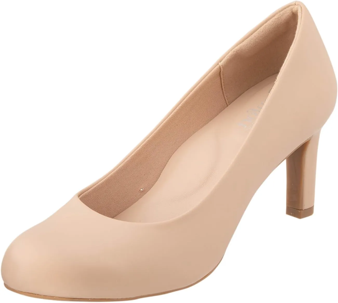 Comfort Plus by Predictions Womens Kasey Round Toe Pump