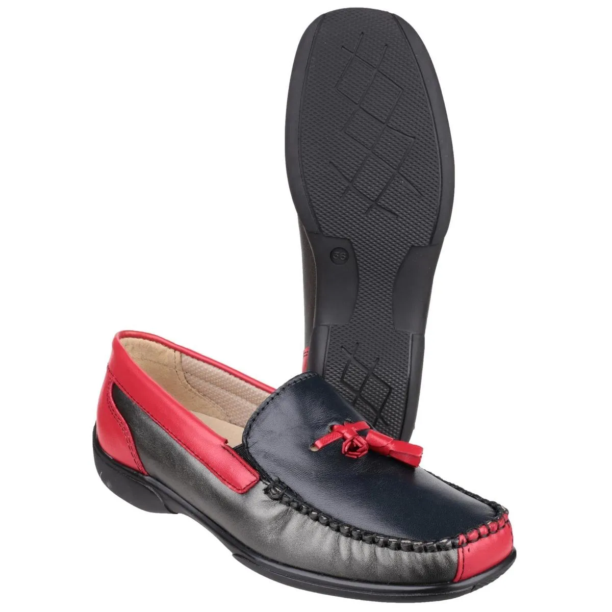Cotswold Biddlestone Slip On Loafer Shoe Multi