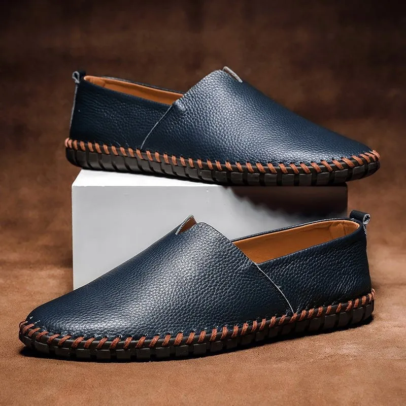 Crimson Stitch Loafer