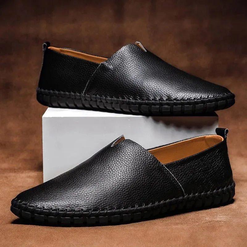 Crimson Stitch Loafer