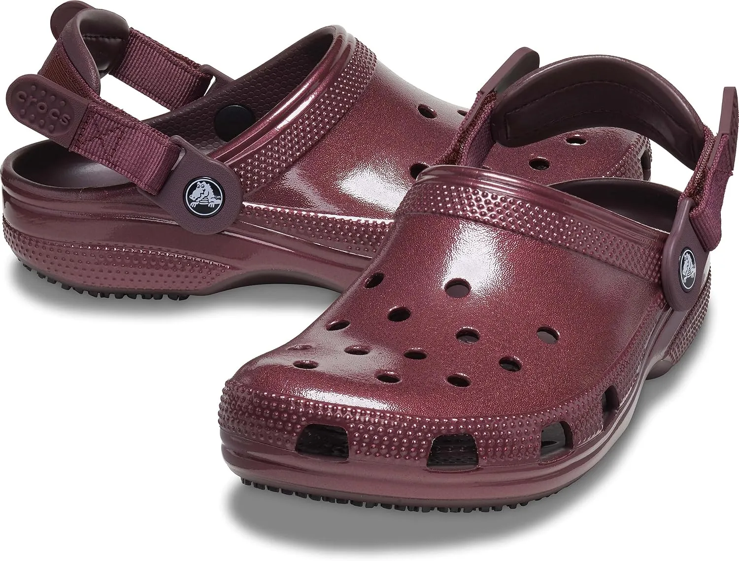 Crocs Unisex Classic Adjustable Slip Resistant Clogs