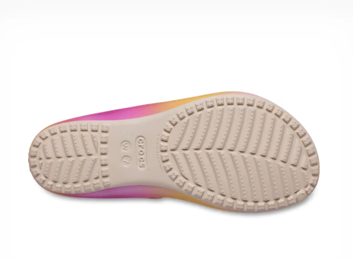 Crocs Women Kadee II Ombre Sandal In Winter White (Pre-Order)