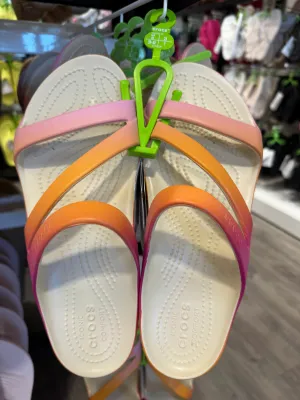 Crocs Women Kadee II Ombre Sandal In Winter White (Pre-Order)