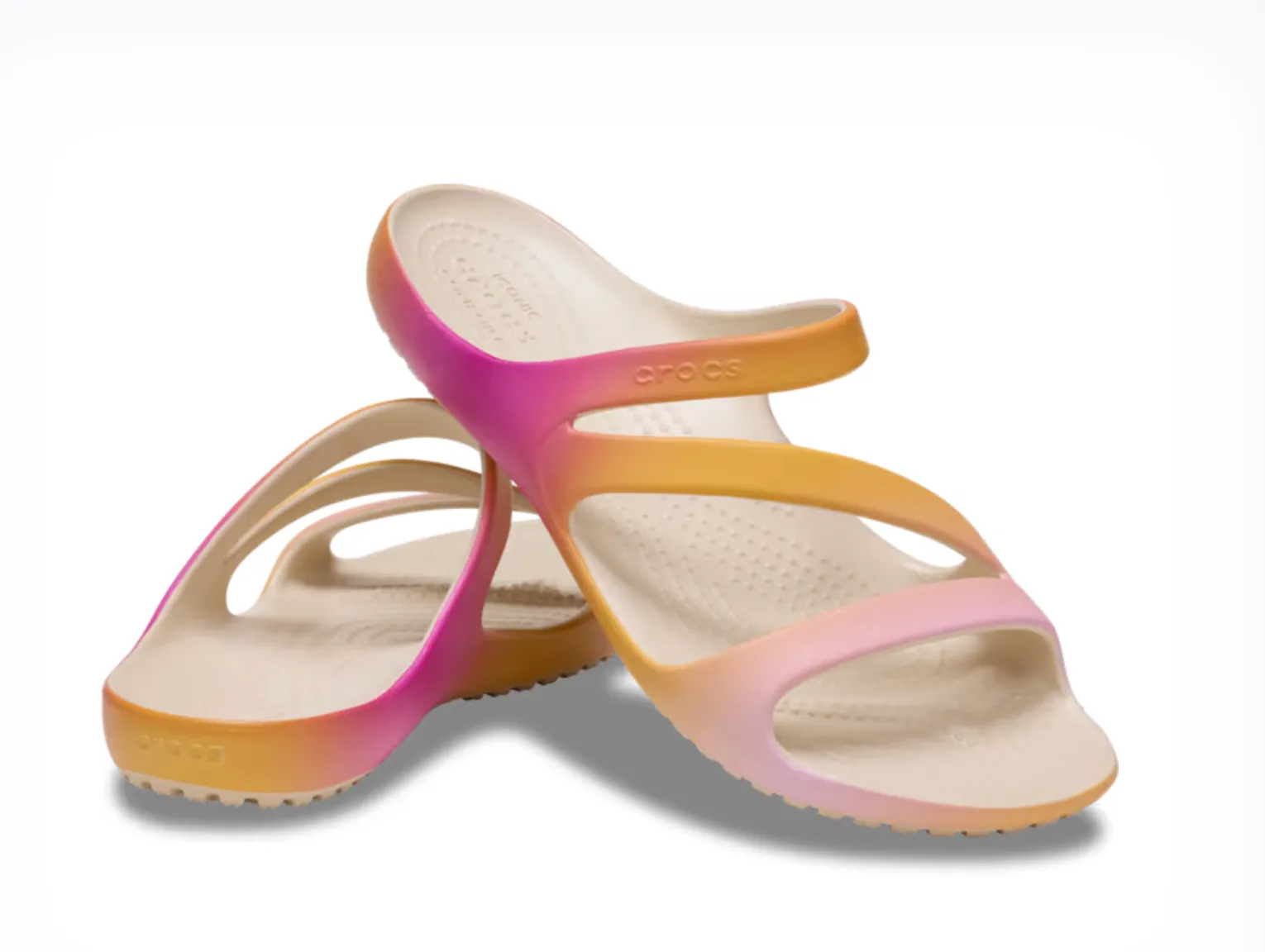Crocs Women Kadee II Ombre Sandal In Winter White (Pre-Order)